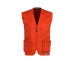 chaleco trabajo rojo workteam s3100