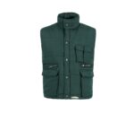 chaleco trabajo verde workteam s3250