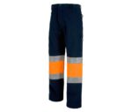 pantalon alta visibilidad naranja workteam s9820