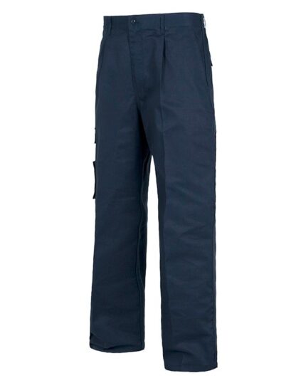 Pantalón de trabajo multibolsillos con triple costura