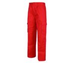 pantalon industrial rojo workteam b1403