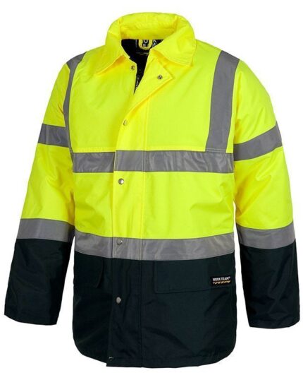 parka alta visibilidad amarillo workteam c3710