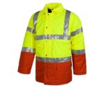 parka alta visibilidad rojo workteam c3711