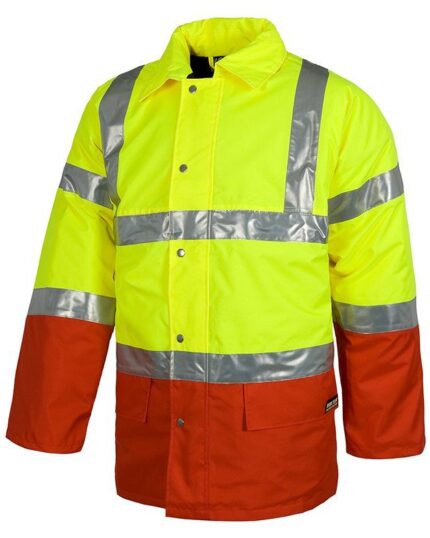 parka alta visibilidad rojo workteam c3711