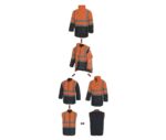 parkas acolchadas desmontables workteam c3735