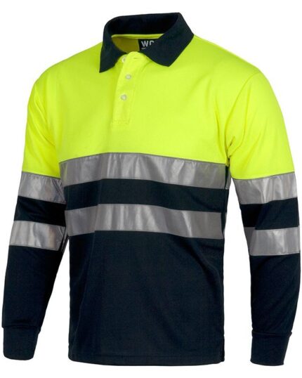 polo alta visibilidad amarillo workteam c3832