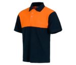 polo alta visibilidad naranja workteam c3840