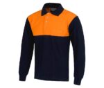 polo alta visibilidad 100% algodón naranja workteam c3842