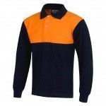 polo alta visibilidad 100% algodón naranja workteam c3842