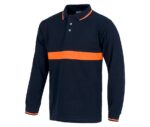 polo alta visibilidad naranja workteam c3852