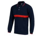 polo alta visibilidad rojo workteam c3852
