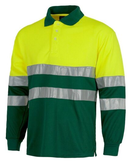 polo alta visibilidad verde workteam c3835
