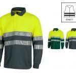 polo de trabajo alta visibilidad reflectante