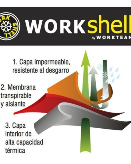 propiedad tejido work shell