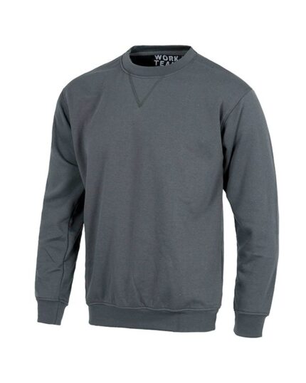 sudadera trabajo gris workteam S5505 barata