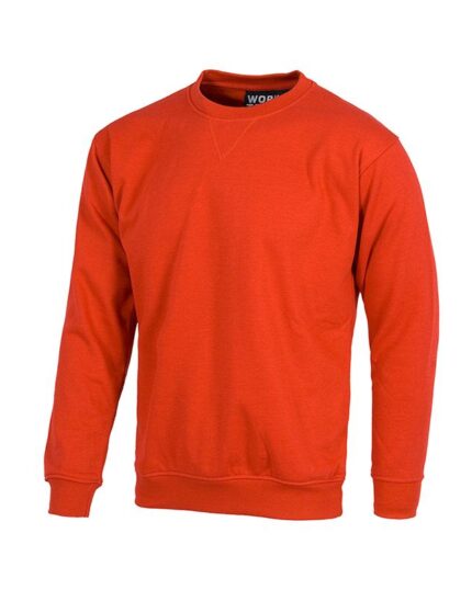 sudadera trabajo roja workteam S5505 barata