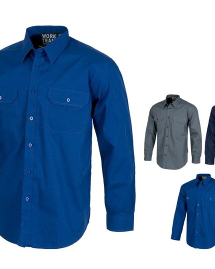 camisa trabajo workteam b8200