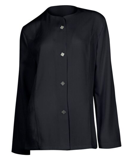 casaca mujer manga larga negra workteam b9550