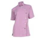 casaca sanitaria entallada mujer malva workteam b9500