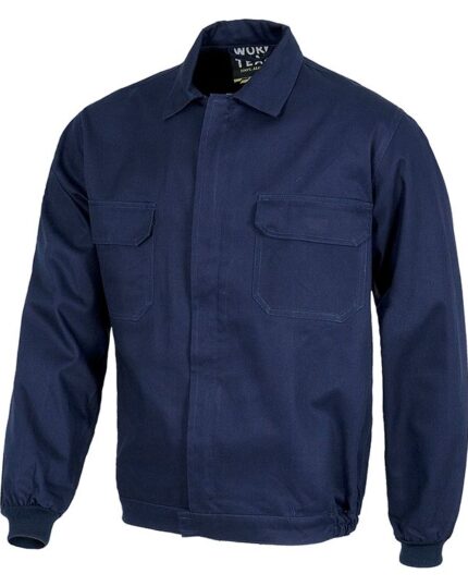 Chaqueta de trabajo cuello camisero