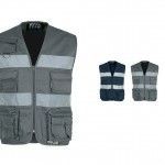 chaleco trabajo reflectante workteam s3107