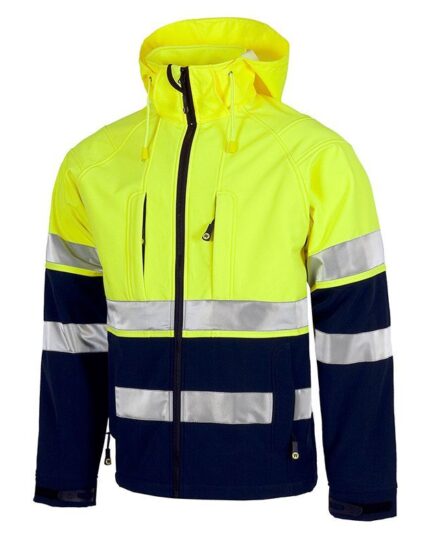 chaqueta alta visibilidad amarillo workteam s9525