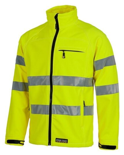 chaqueta alta visibilidad amarillo workteam s9535