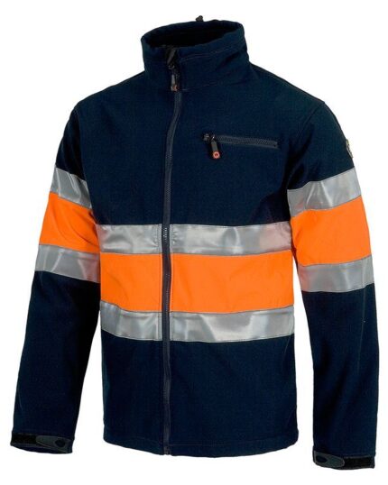 chaqueta reflectante naranja workteam s9520