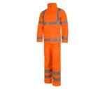 impermeable alta visibilidad naranja workteam s2010