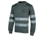 jersey trabajo reflectante gris workteam s5507