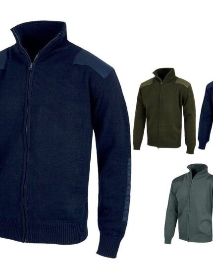 Chaqueta jersey de trabajo cremallera