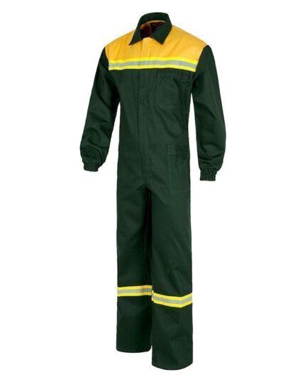 mono buzo ignifugo verde workteam c5090