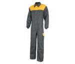 mono trabajo gris amarillo workteam c4502