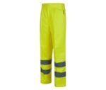 pantalon alta visibilidad amarillo workteam c3915