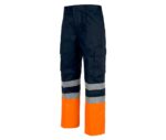 pantalon alta visibilidad naranja workteam c4014