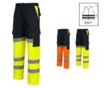 pantalon alta visibilidad workteam c3214
