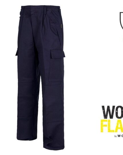 pantalon ignifugo algodon satinado workteam b1490
