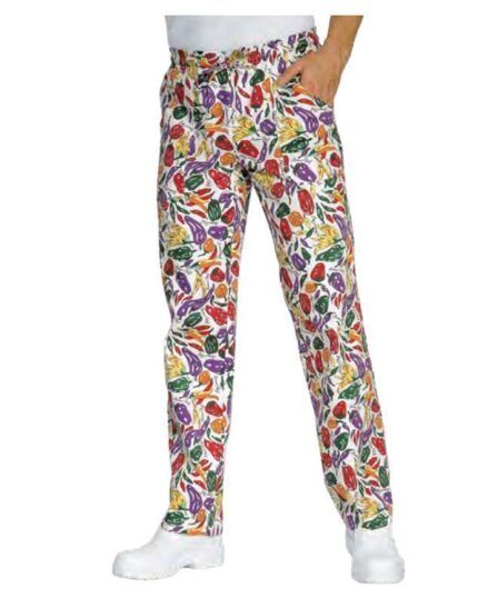 Pantalón de cocinero Isacco 044655 Pepper