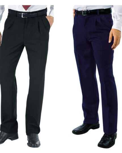Pantalón camarero hombre con pinzas