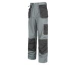 pantalon trabajo multibolsillos gris workteam b1419