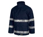 parka trabajo impermeable reflectantes marino workteam s1008