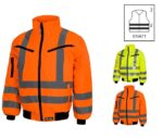 cazadora piloto alta visibilidad para trabajar frio