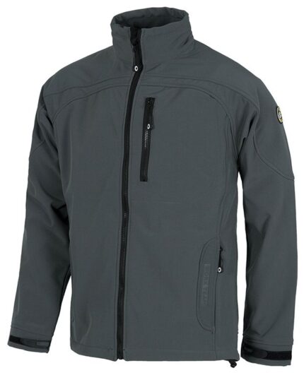chaqueta polar trabajo gris workteam s9010