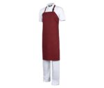 delantal peto camarero granate workteam m502