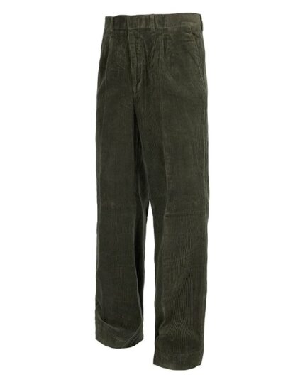 pantalon pana trabajo pinzas verde workteam s7015