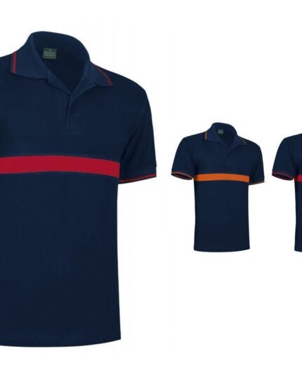 polo bombero proteccion civil manga corta valento