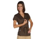 casaca sanitaria kimono tonga cacao 006017