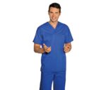 casaca sanitaria unisex royal manga corta 045706