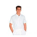 Polo Unisex Blanco o Negro Algodón Piqué 125001