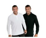 Polo de Trabajo Unisex Manga Larga Algodón